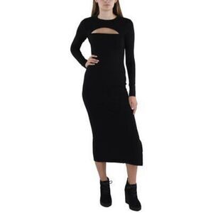 ASOS Miss Selfridge Long Sleeve Midi/Maxi Sweater Dress with Cut Out Size 10